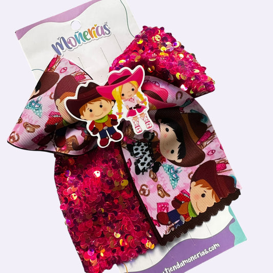 Miño Pareja Vaquera Lentejuela