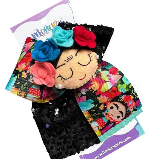 Moño Frida Kahlo Feltie