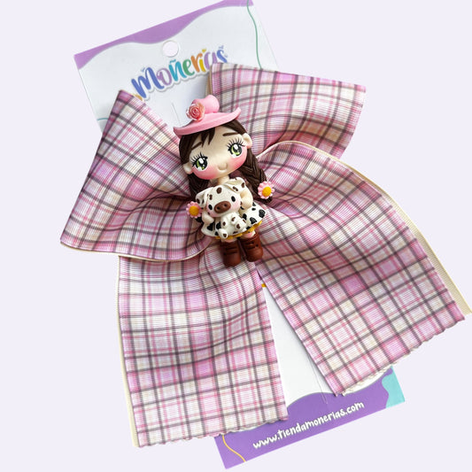 Moño Coletero Vaquerita Pasta