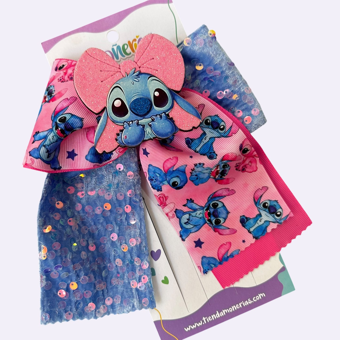 Moños Coleteros Stitch