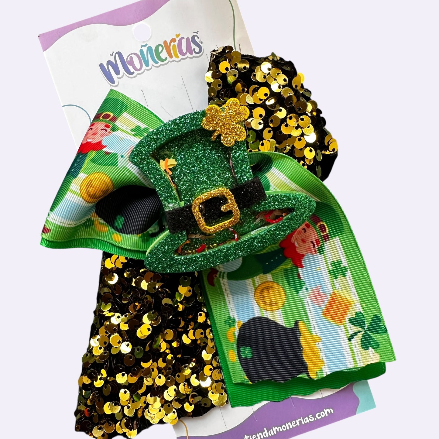 Moño Sombrero San Patricio