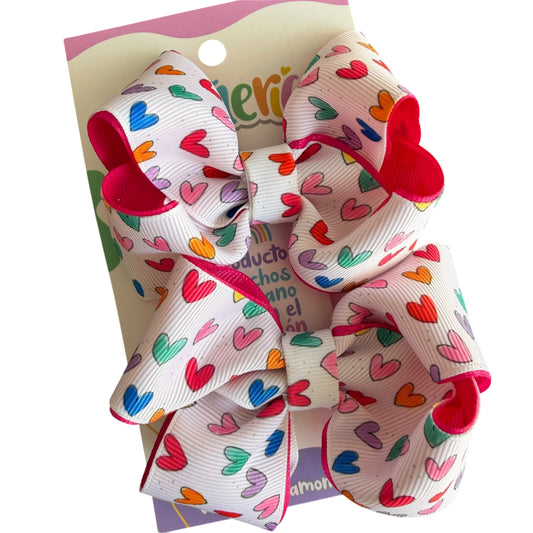Par Corazones Colores