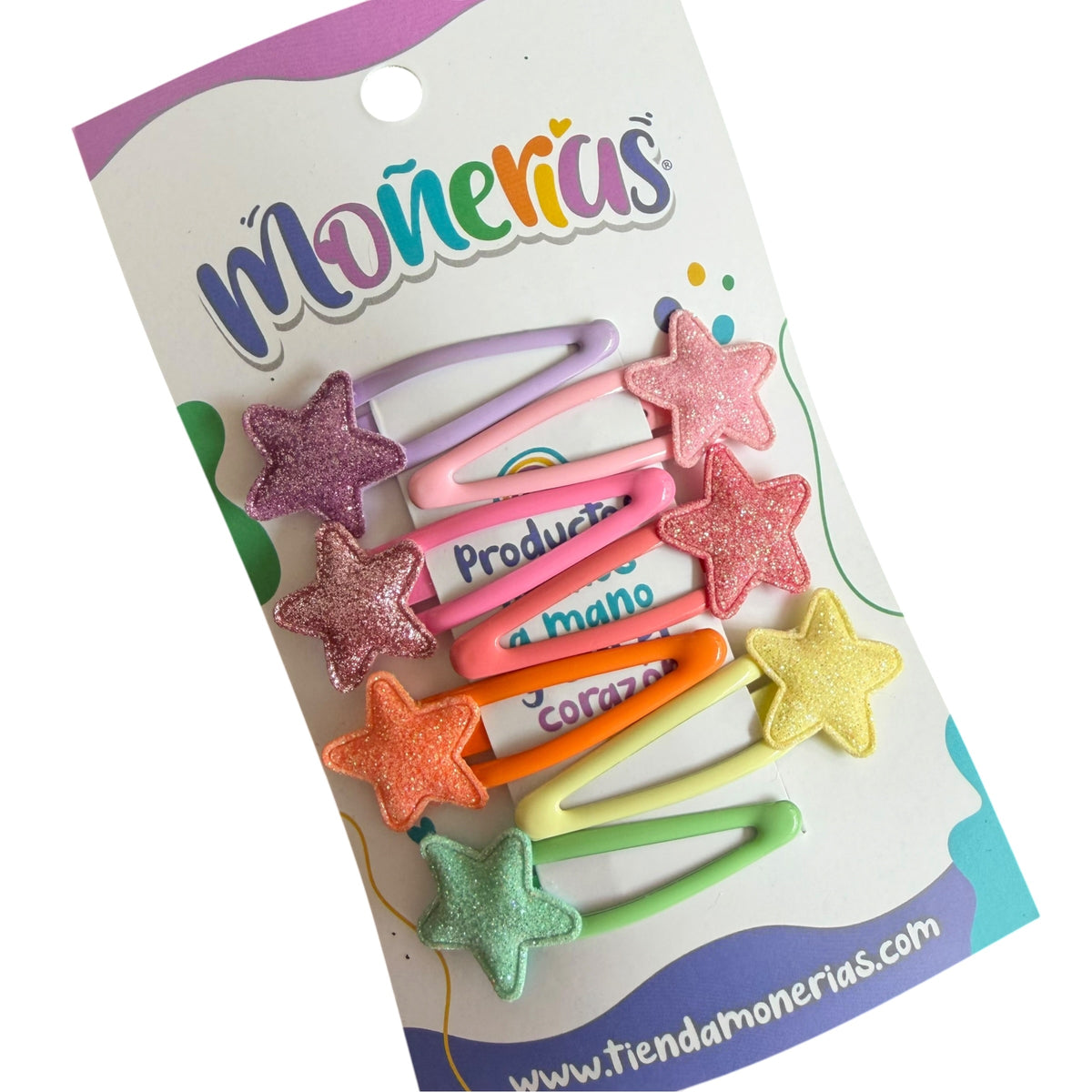 Set 7 Snapclip Estrellas